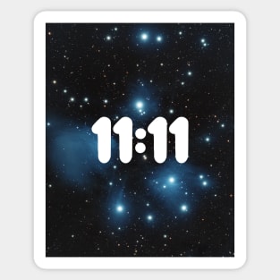 Cosmic 11:11 Sticker